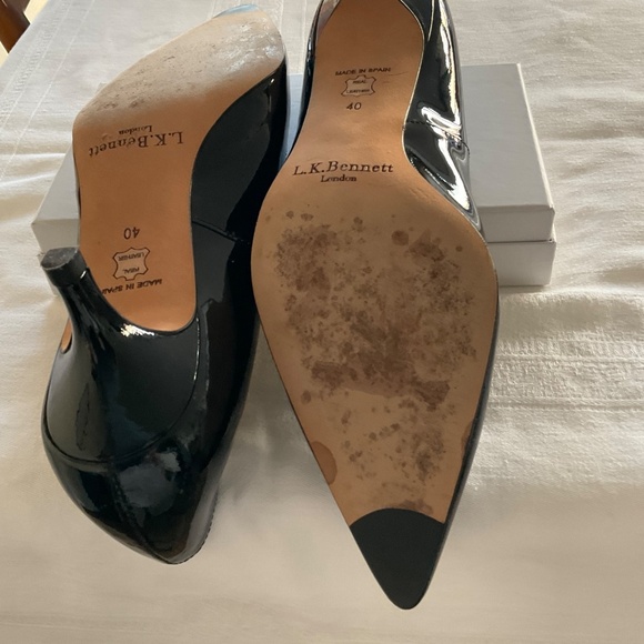 Patent LEATHER pumps. - Picture 3 of 6